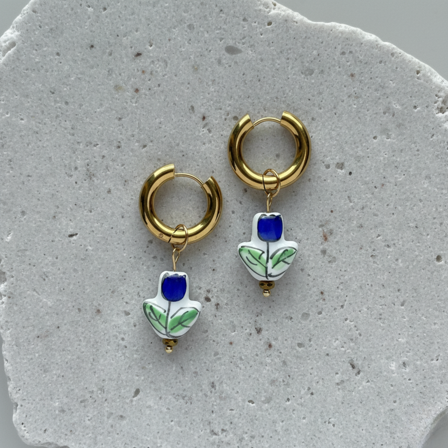 Hoops flor Cerámica