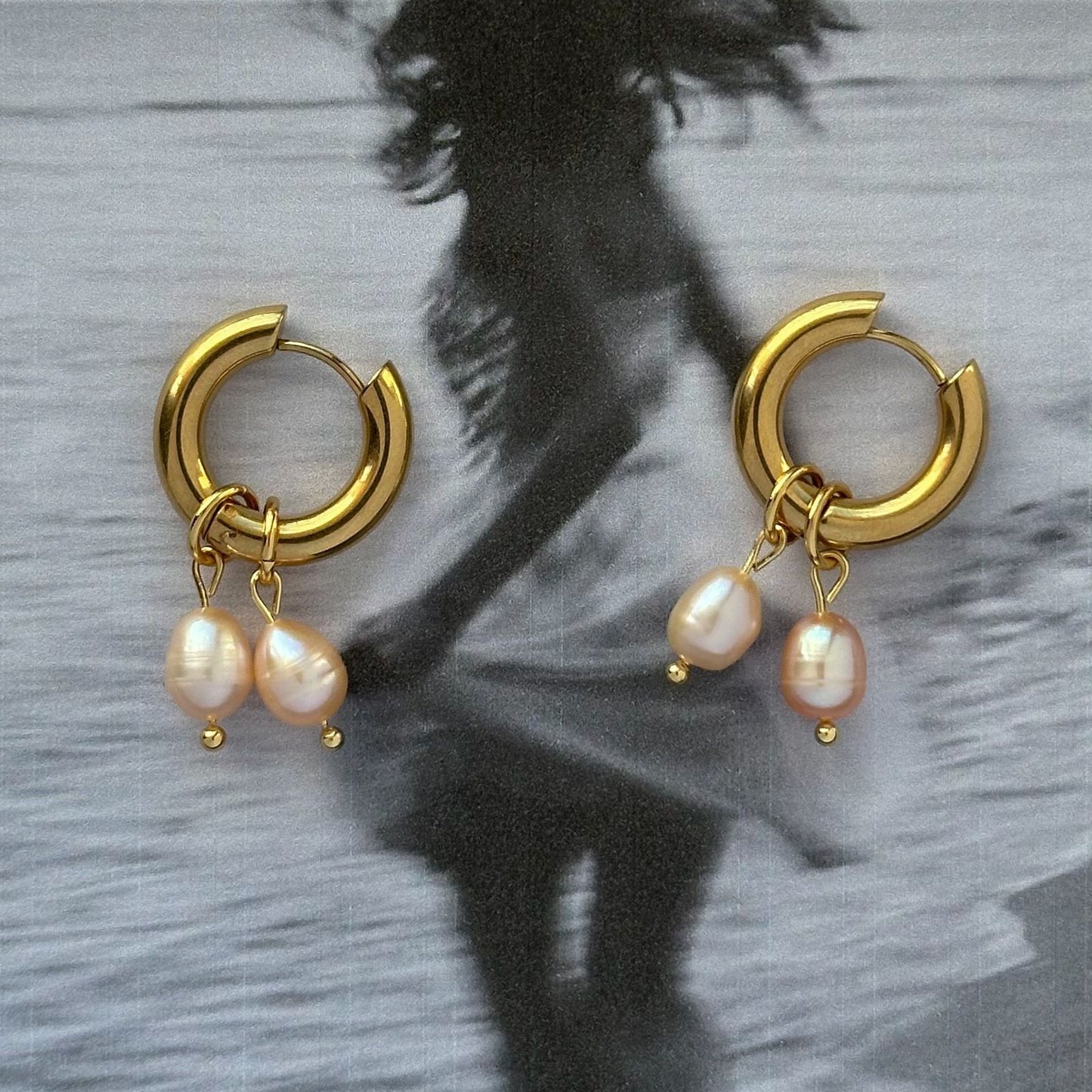 Perlas Hoops