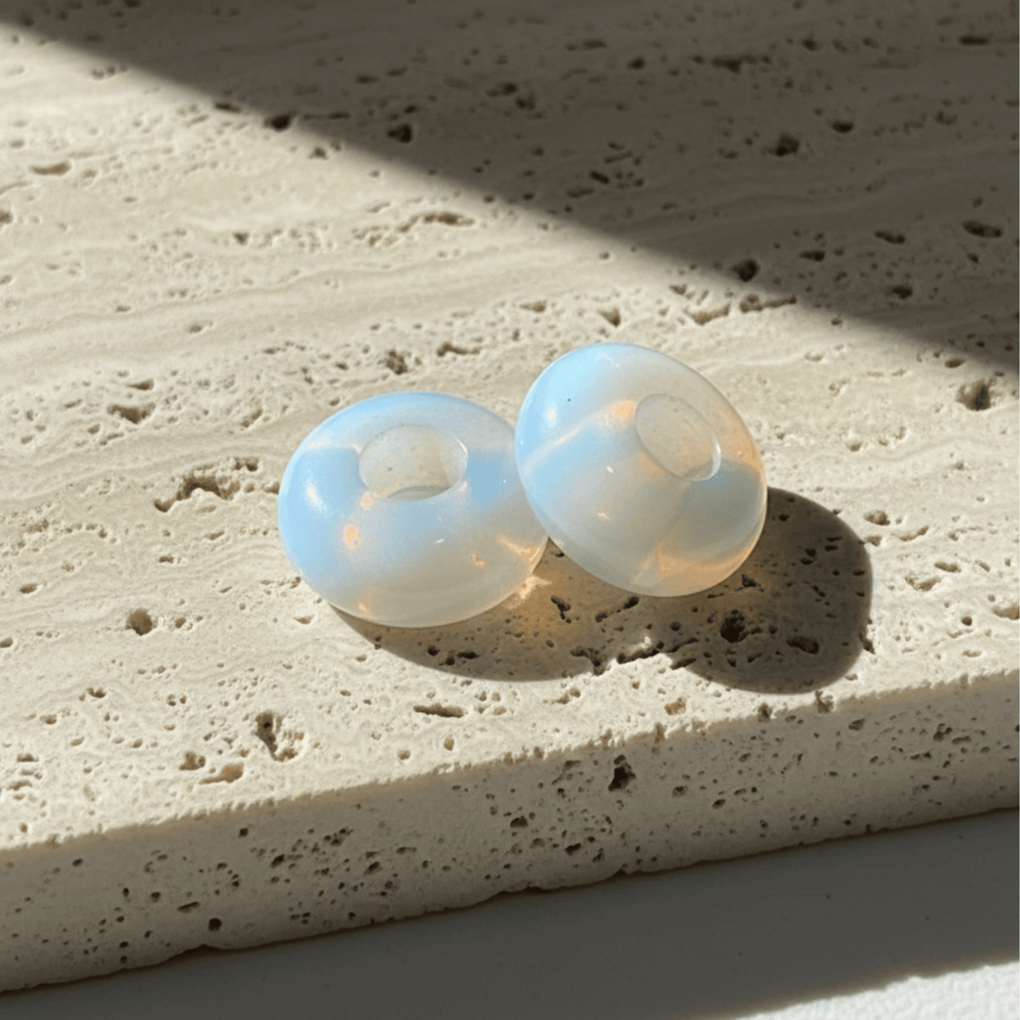 Cuarzos hoops plateado